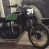 Schepers Motoren Design - Kawasaki W800 Flat-tracker